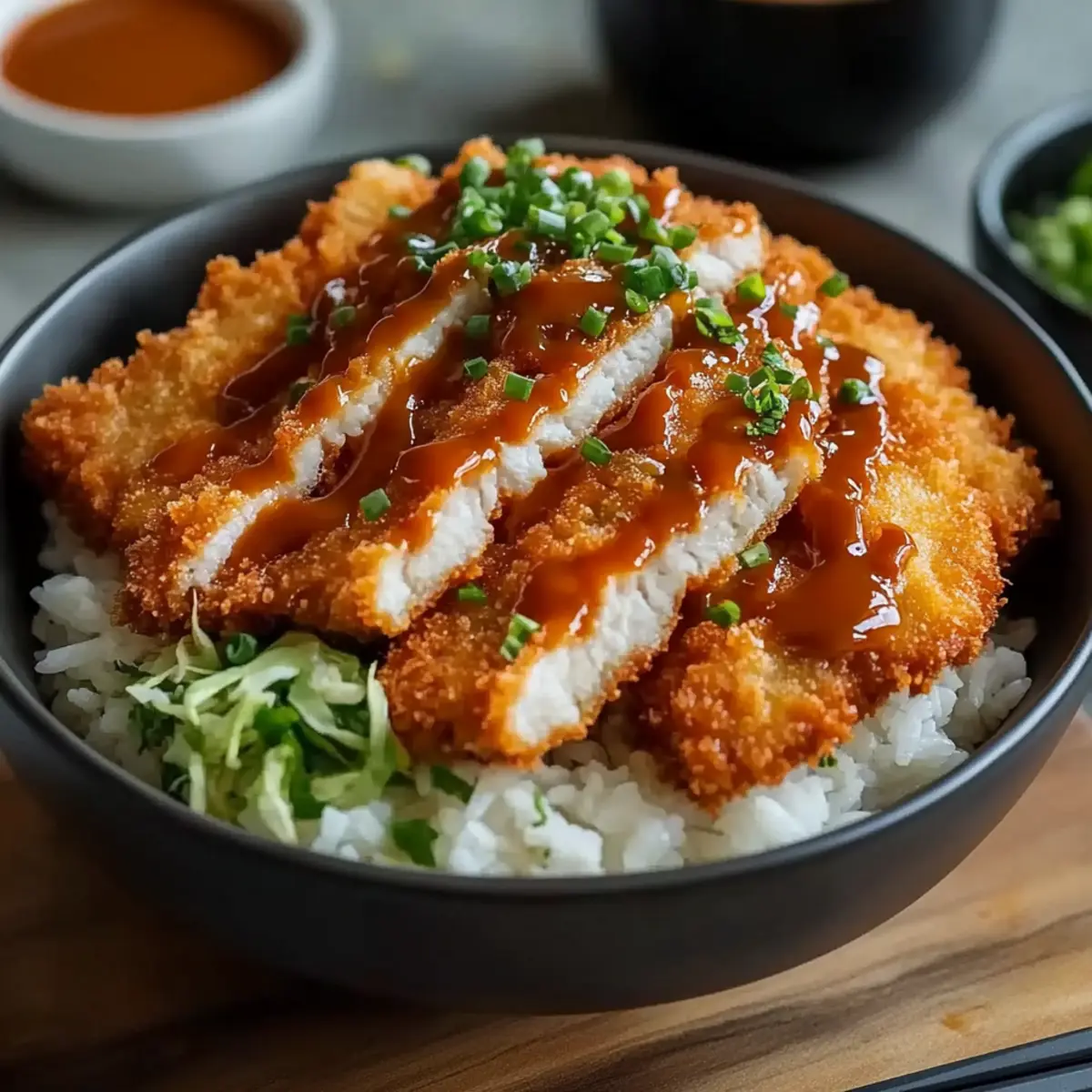 Savory Japanese Katsu Bowls with Tonkatsu Sauce in 30 Minutes