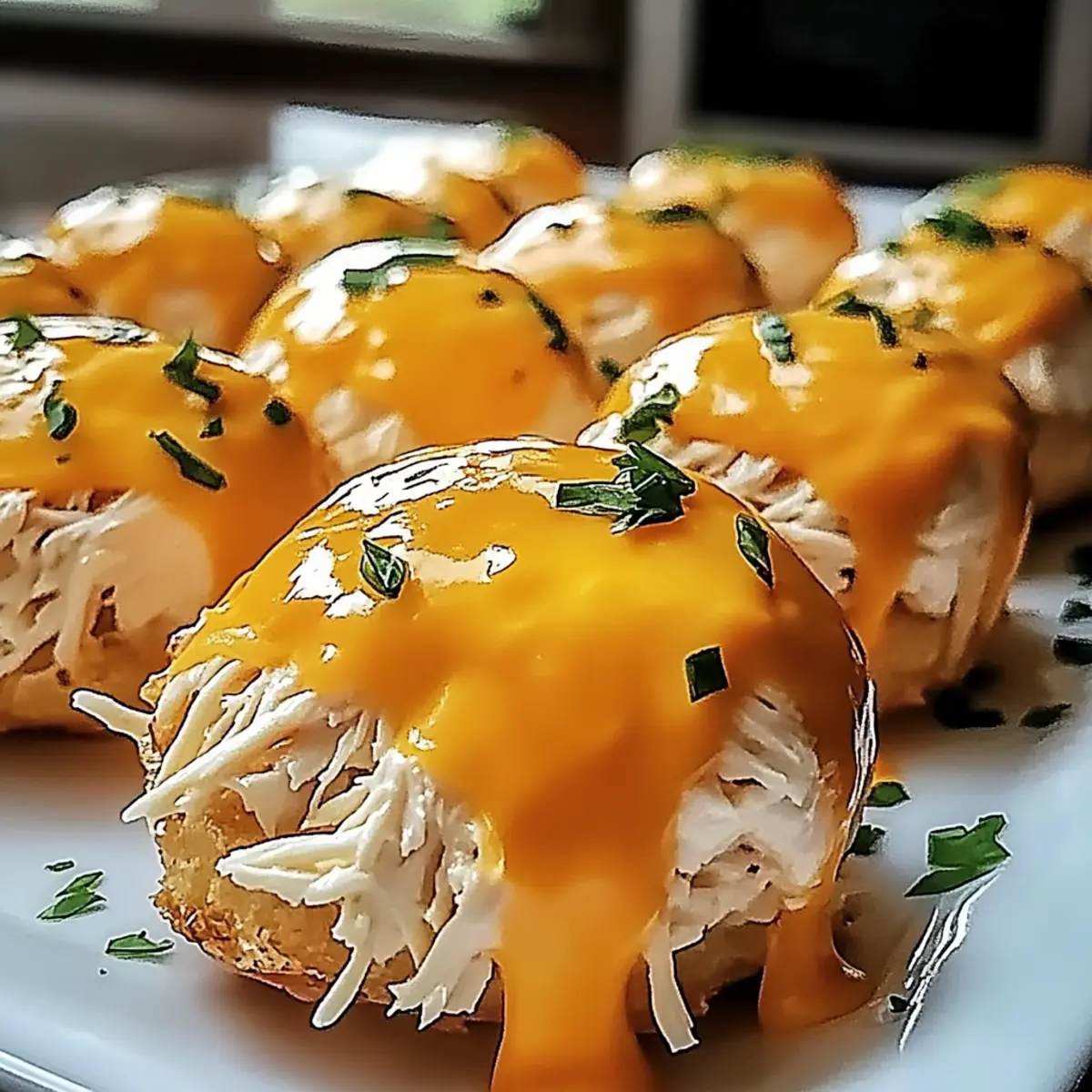 Cheesy Buffalo Ranch Chicken Bombs: A Comfort Food Must-Try
