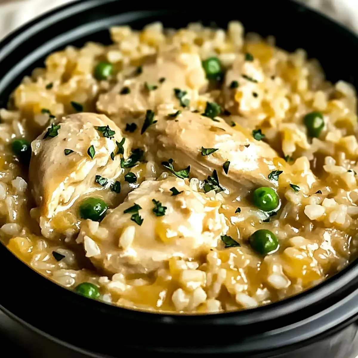 Creamy Crockpot Chicken and Rice for Effortless Family Dinners