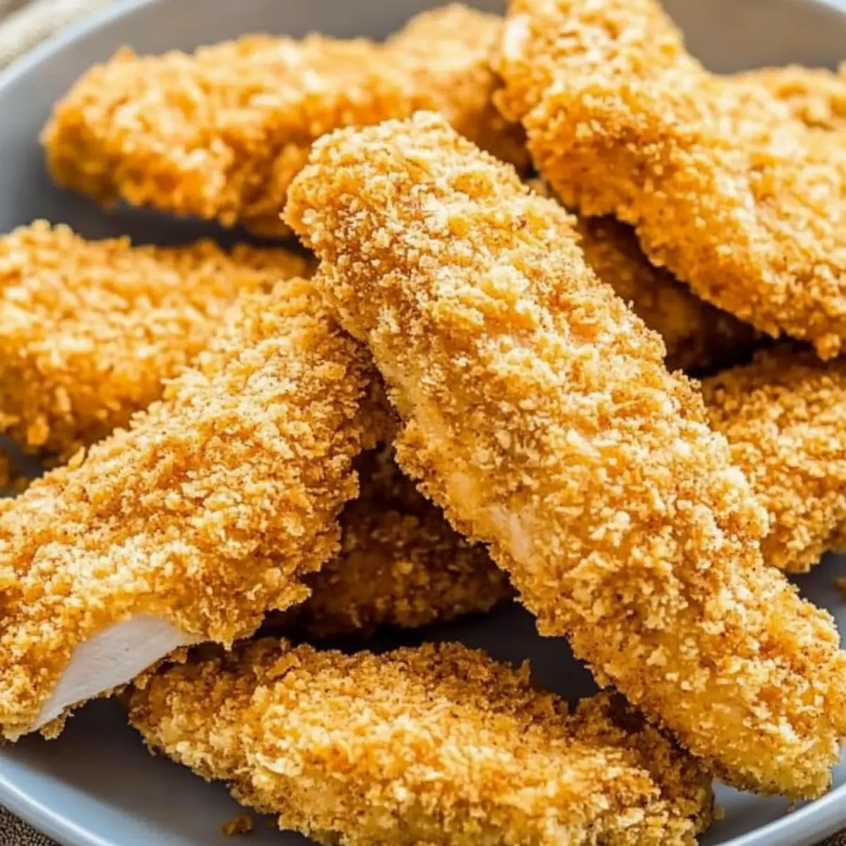 Crispy Crunchy Chicken Tenders You Can Bake at Home