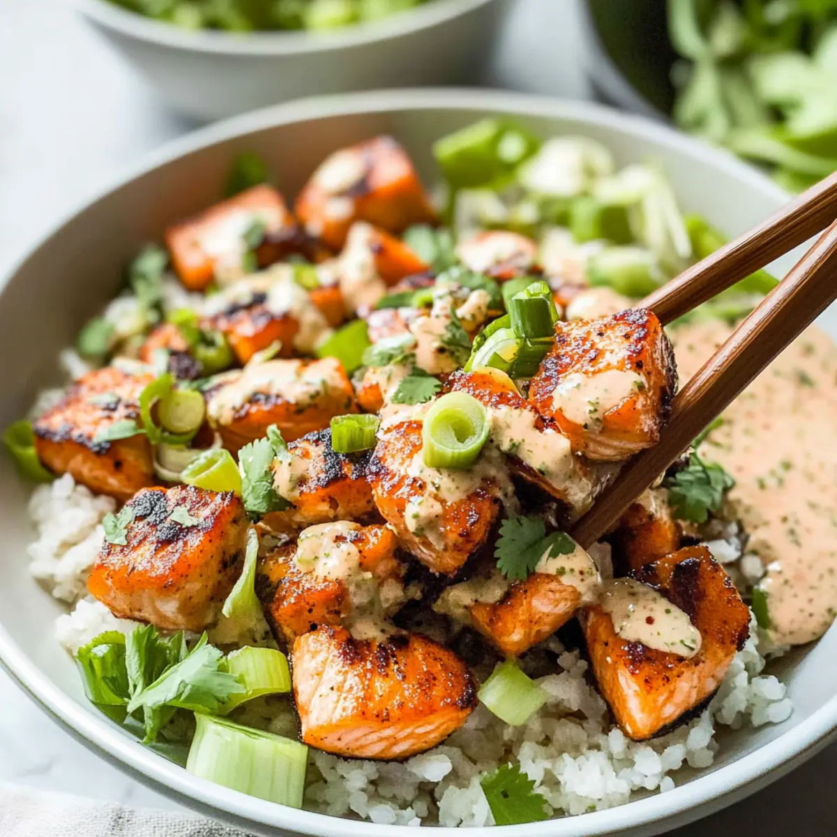 Air Fryer Bang Bang Salmon Bites: Quick & Irresistible Treats