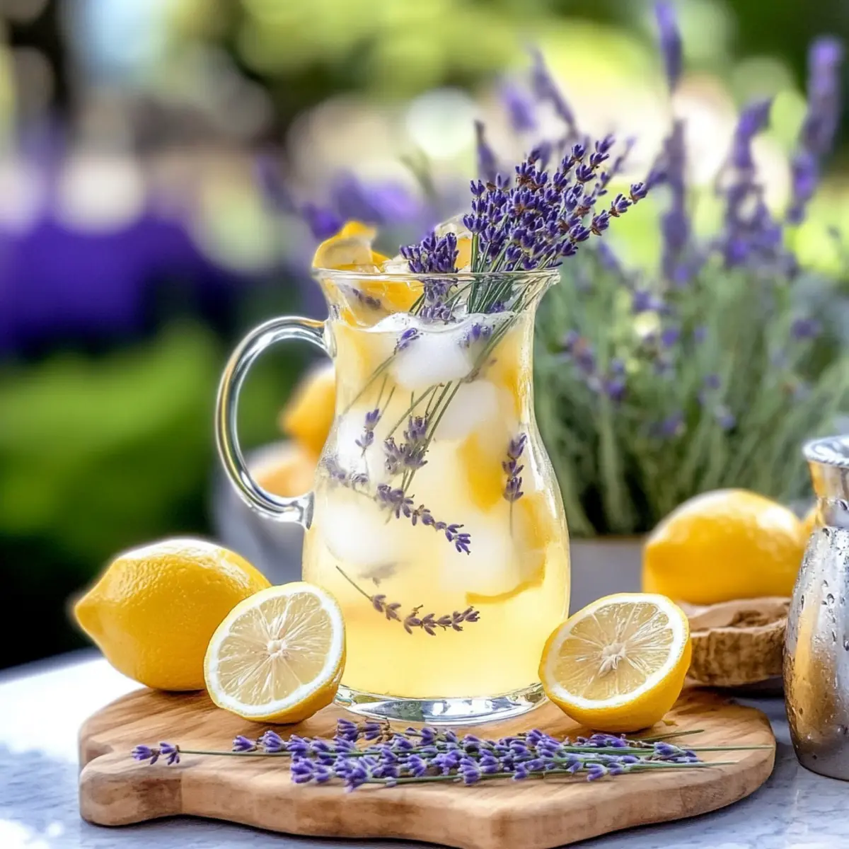 Coconut Lavender Lemonade Mocktail for Refreshing Bliss