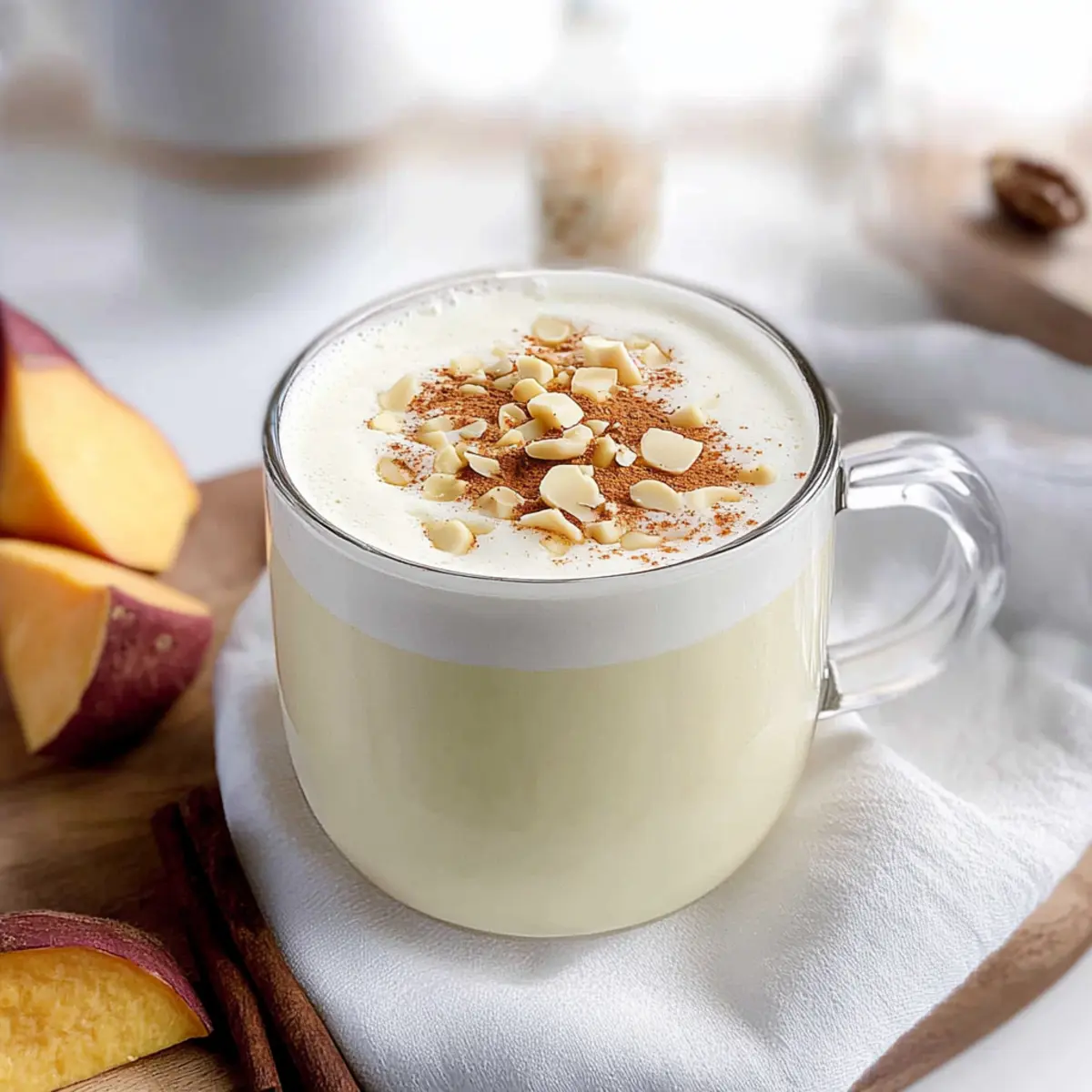 Goguma Latte: Creamy Korean Sweet Potato Bliss Awaits
