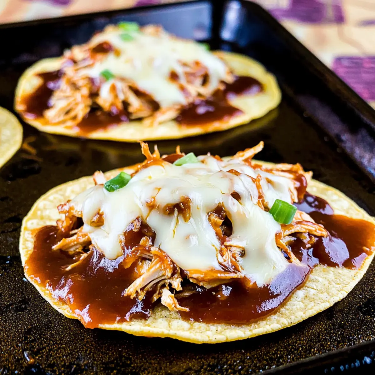Delicious Barbecue Chicken Tostadas for Quick Family Dinners