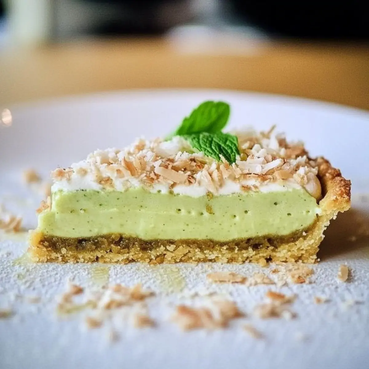 Irresistible Coconut Pandan Tart: A Texture Lover's Dream