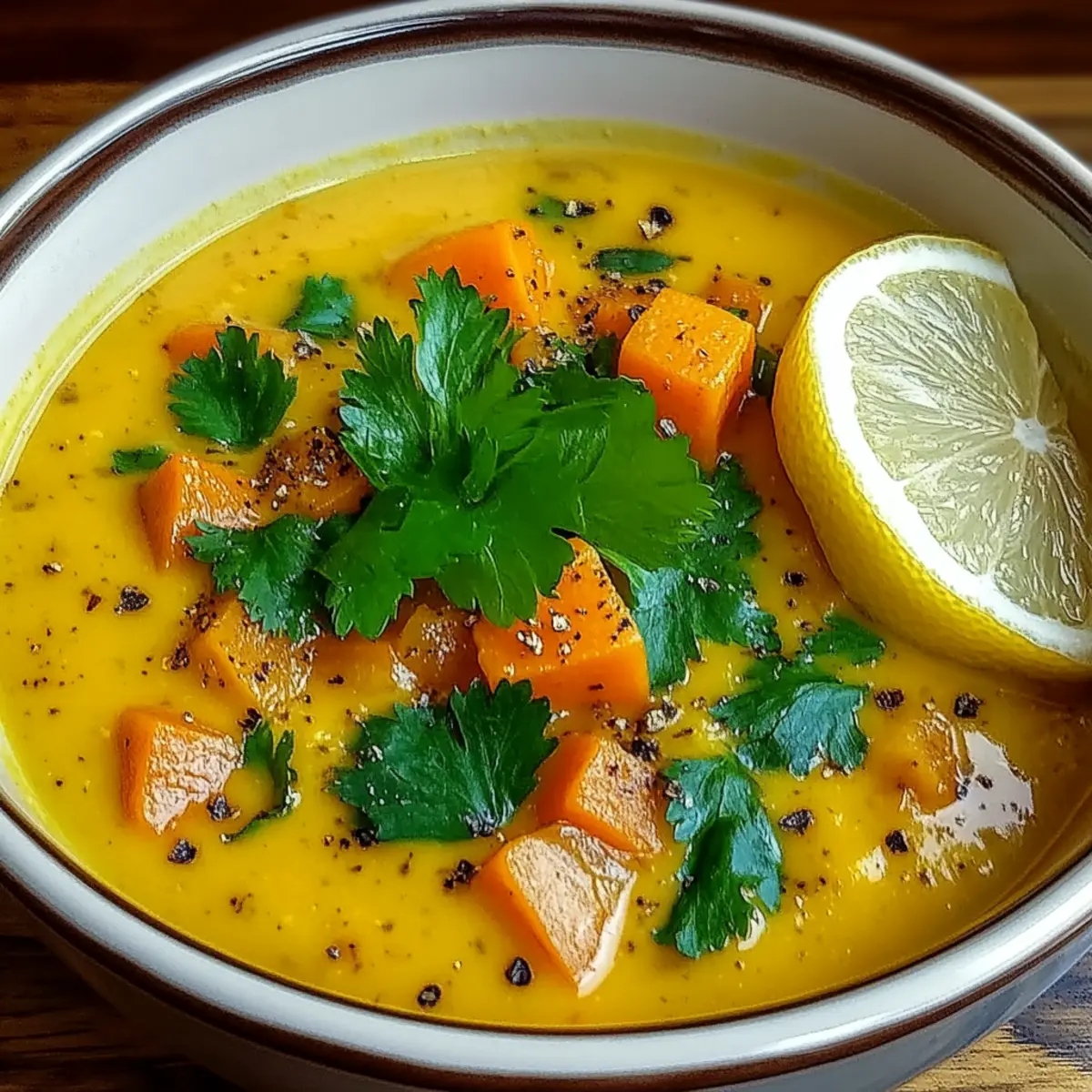 Golden Detox Soup for a Cozy Health Boost at Home