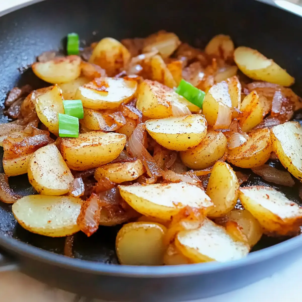 Crispy Skillet Fried Potatoes: Ultimate Comfort in Every Bite