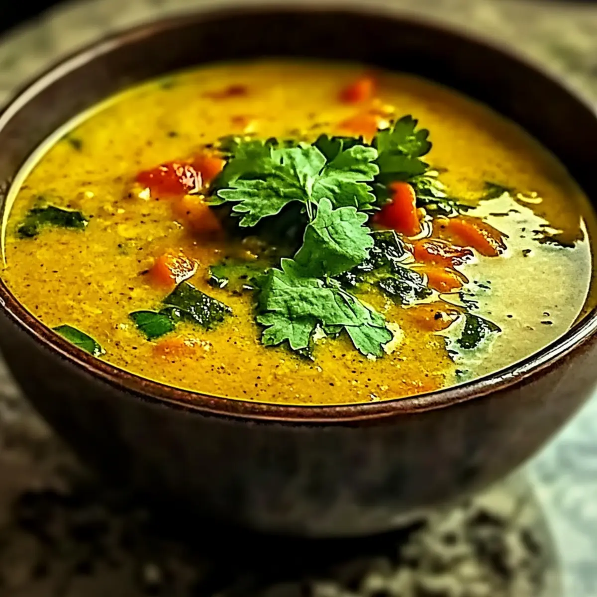 Comforting Indian Mulligatawny Soup for a Cozy Night In