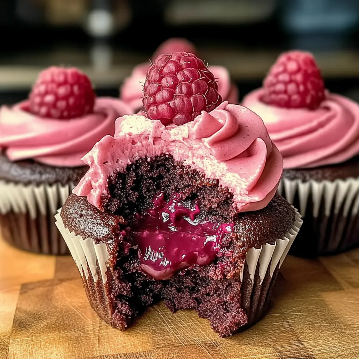Decadent Chocolate Raspberry Cupcakes You’ll Adore