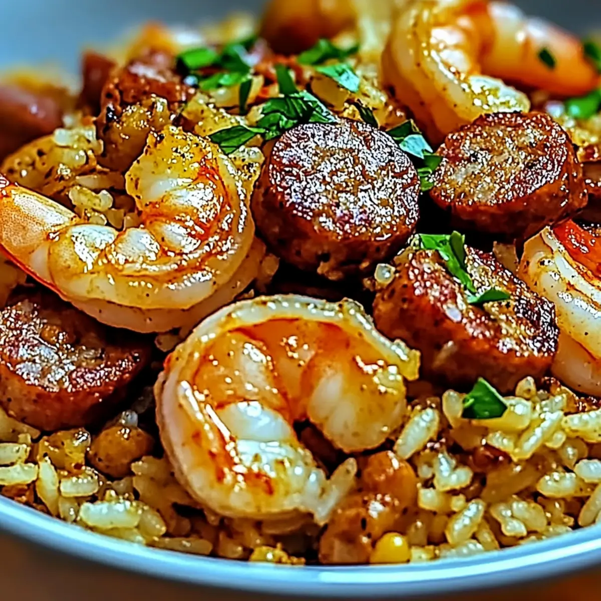 Delicious Shrimp and Sausage Dirty Rice for Happy Family Dinners