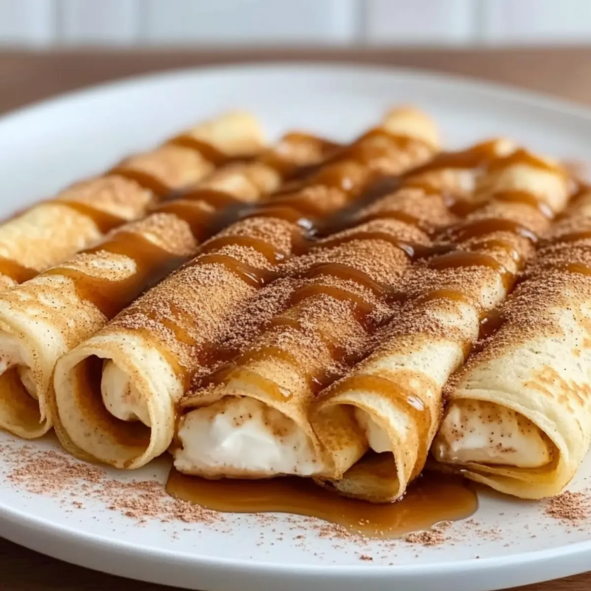 Cinnamon Roll Protein Crepes for a Guilt-Free Morning Treat
