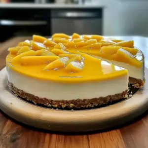 Tropical Mango Cheesecake