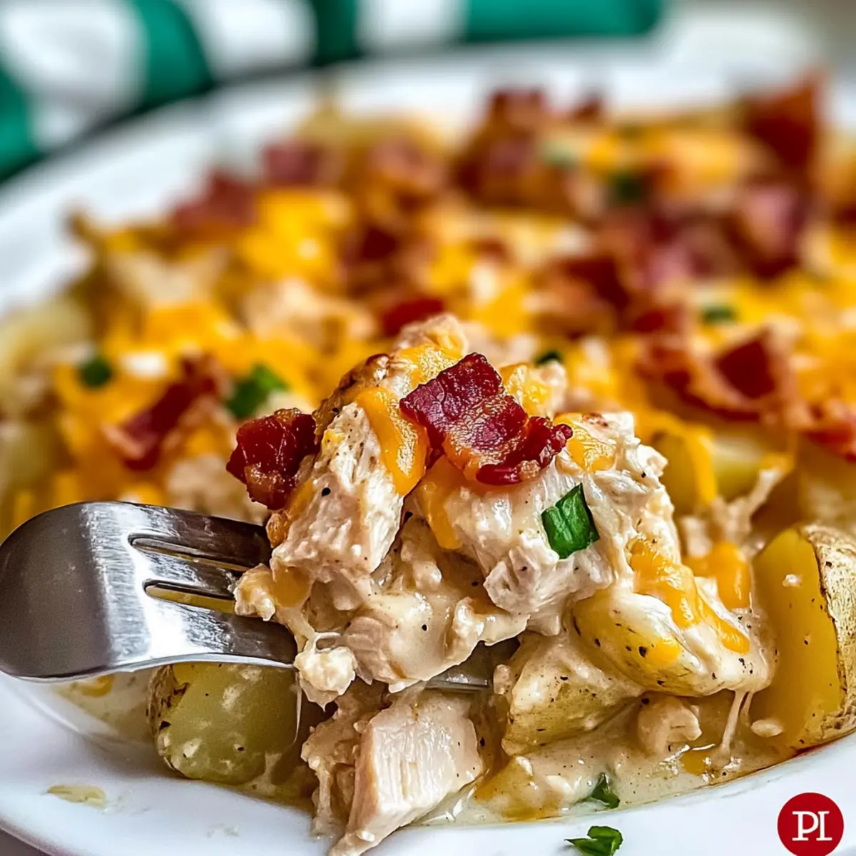 Loaded Potato Ranch Chicken Casserole for Cozy Family Nights