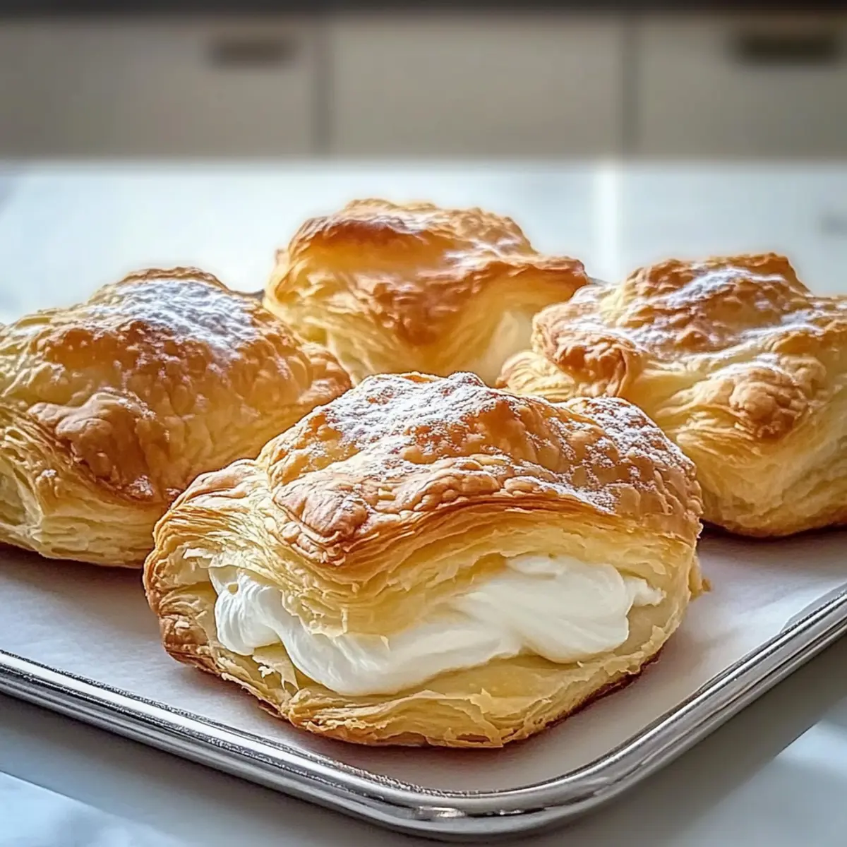 Sweet Cream Cheese Puffs: Flaky Delights You’ll Adore