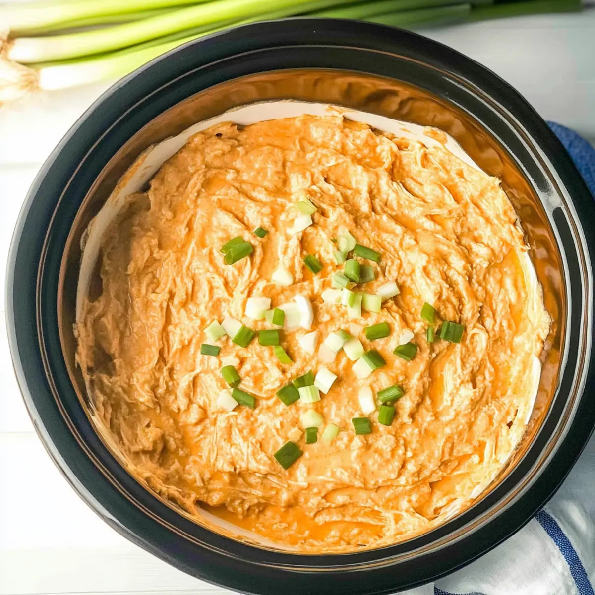 Crockpot Buffalo Chicken Dip: Easy, Creamy, Game Day Must-Have
