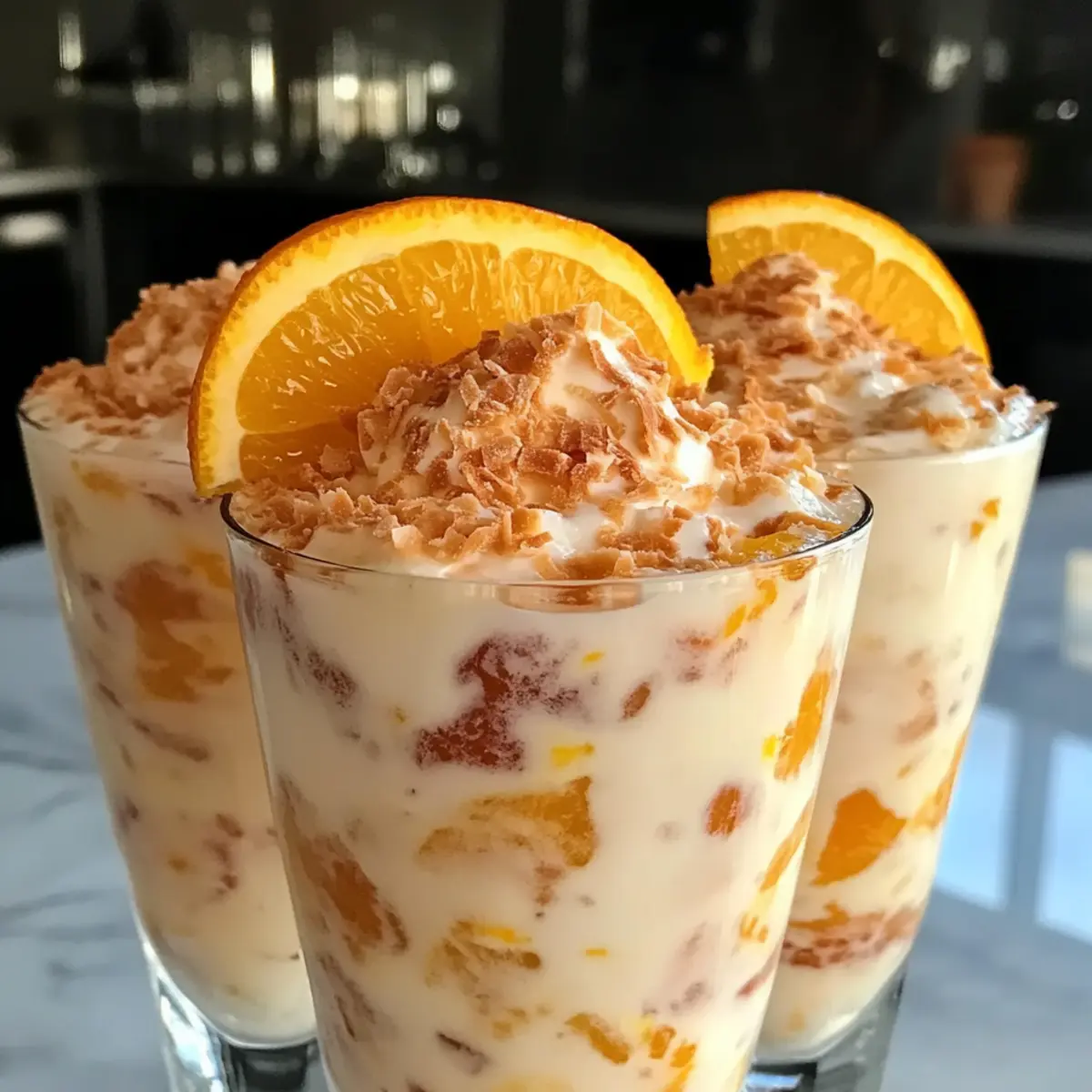 Coconut Orange Glow: A Creamy Tropical Escape to Savor