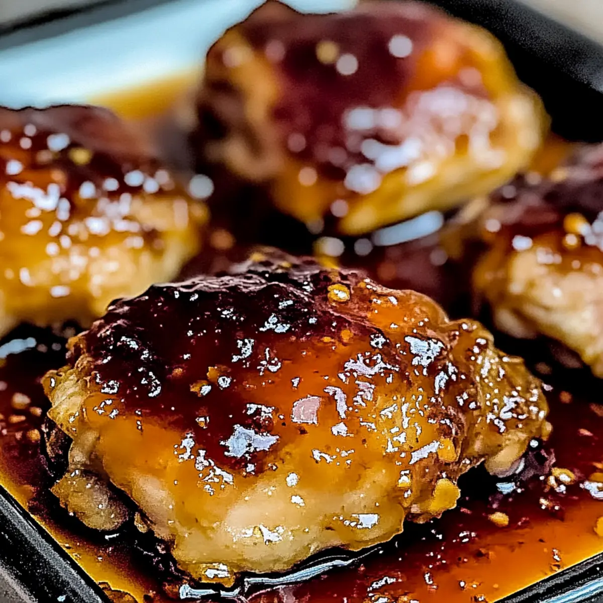 Sticky, Gooey, Sweet & Savory Apricot Chicken Made Easy
