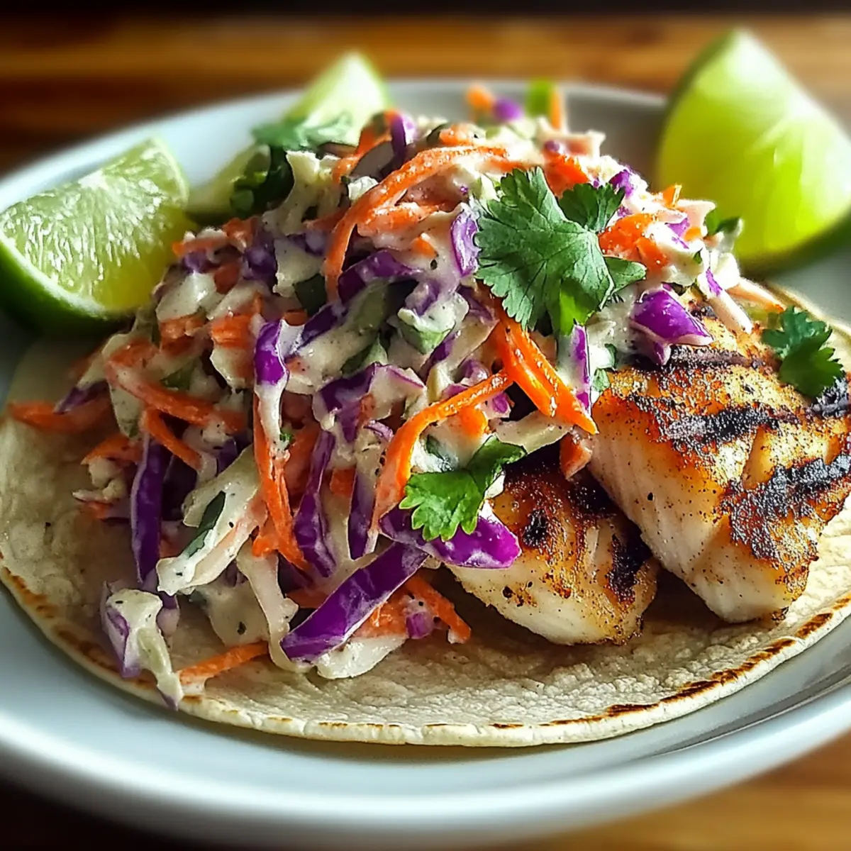 Grilled Fish Tacos with Chipotle Slaw for Flavorful Nights