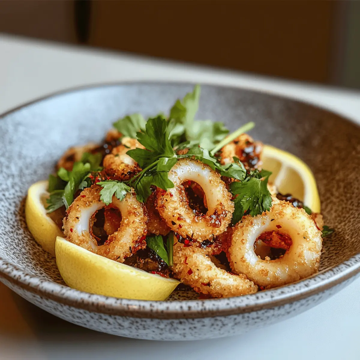 Savory Hot Butter Calamari: Quick, Gluten-Free Delight!