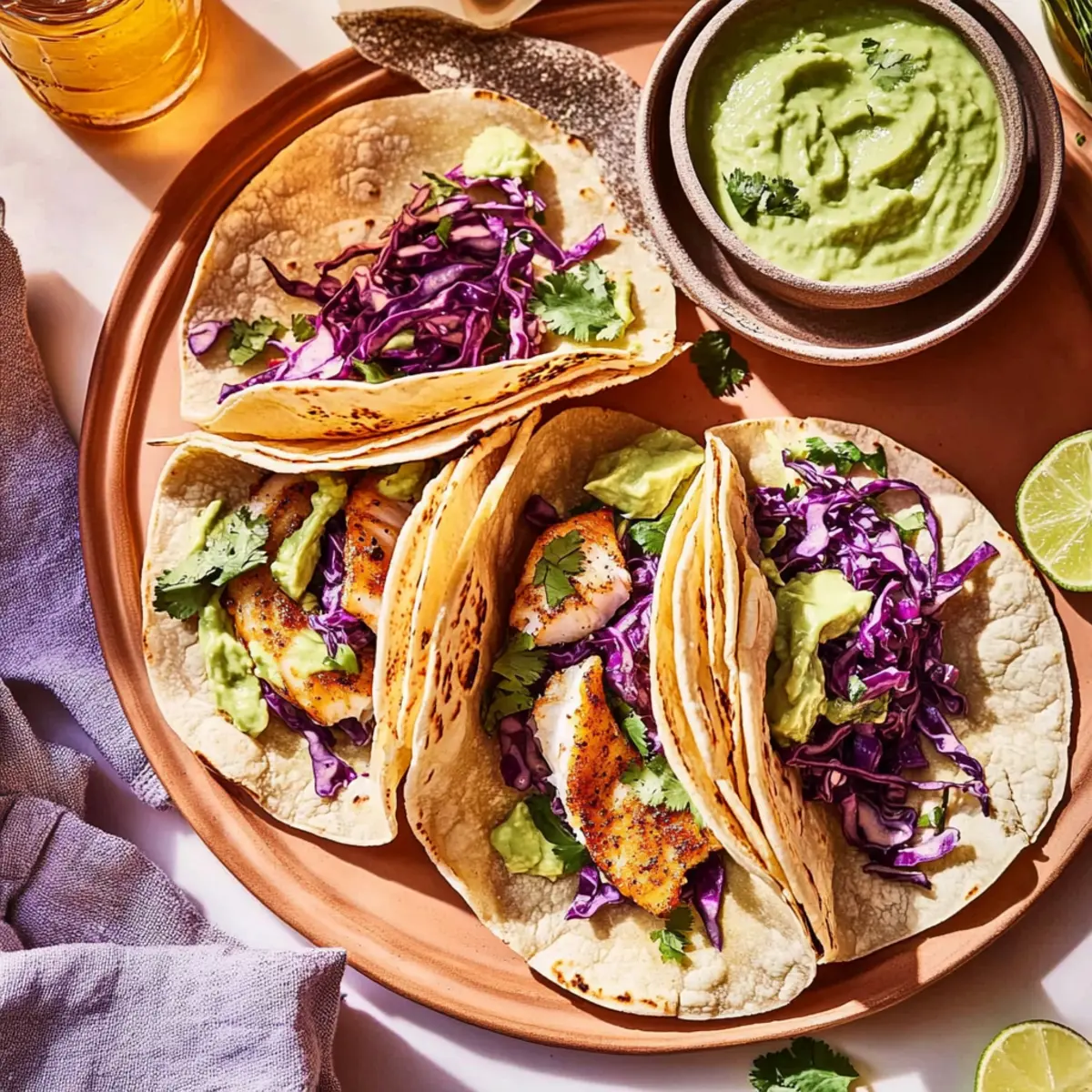 Healthy Easy Baja Fish Tacos for a Flavorful Fresh Bite