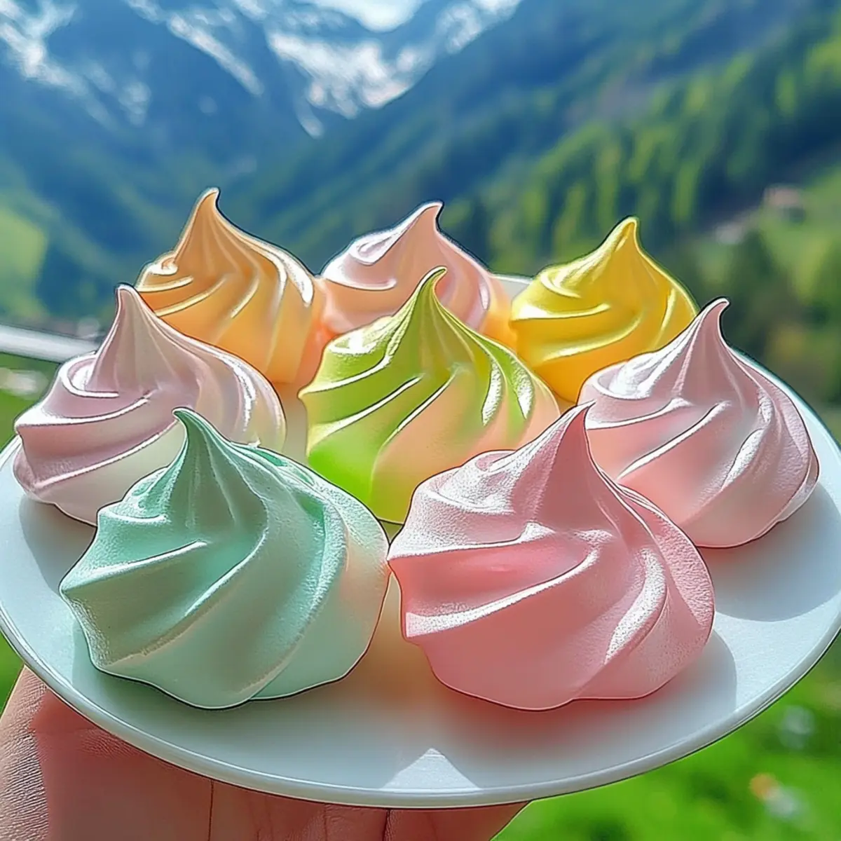 Delightful Jello Meringue Cookies for Colorful Celebrations