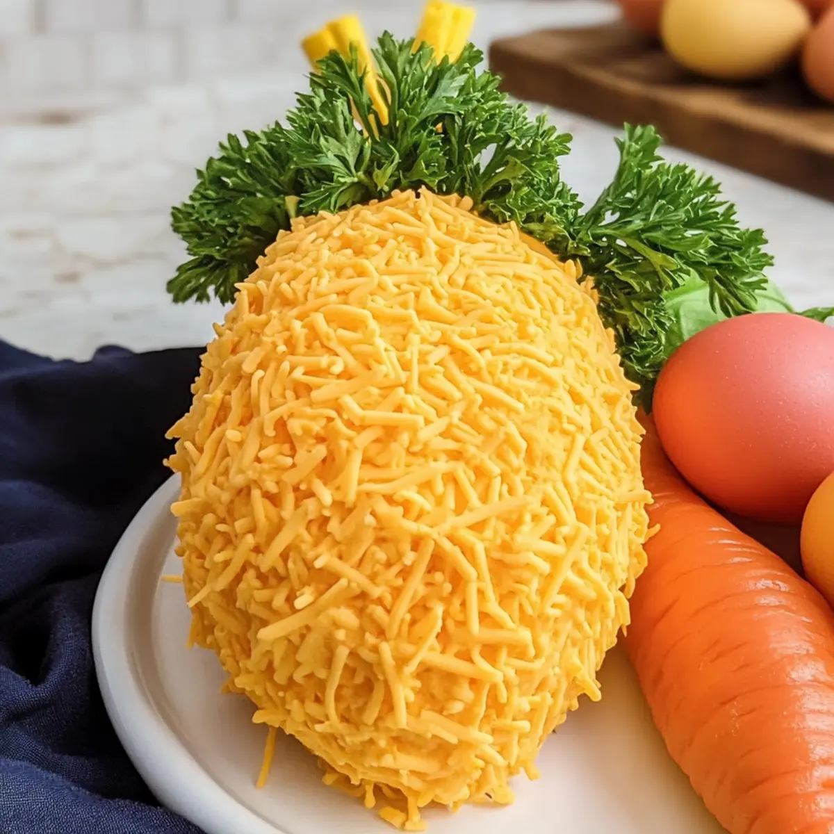 Easter Carrot Cheeseball: The Fun, Creamy Holiday Treat