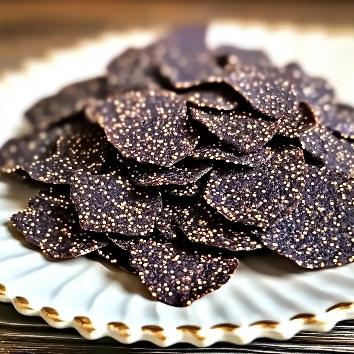 Guilt-Free Dark Chocolate Quinoa Crisps for Crunchy Bliss