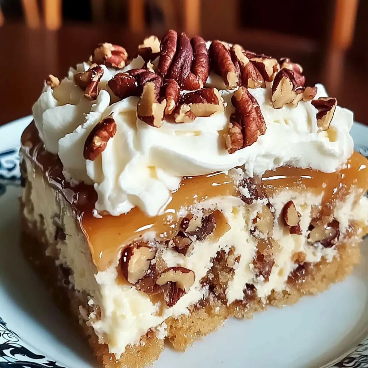 Moist Butter Pecan Praline Poke Cake You'll Crave for Days