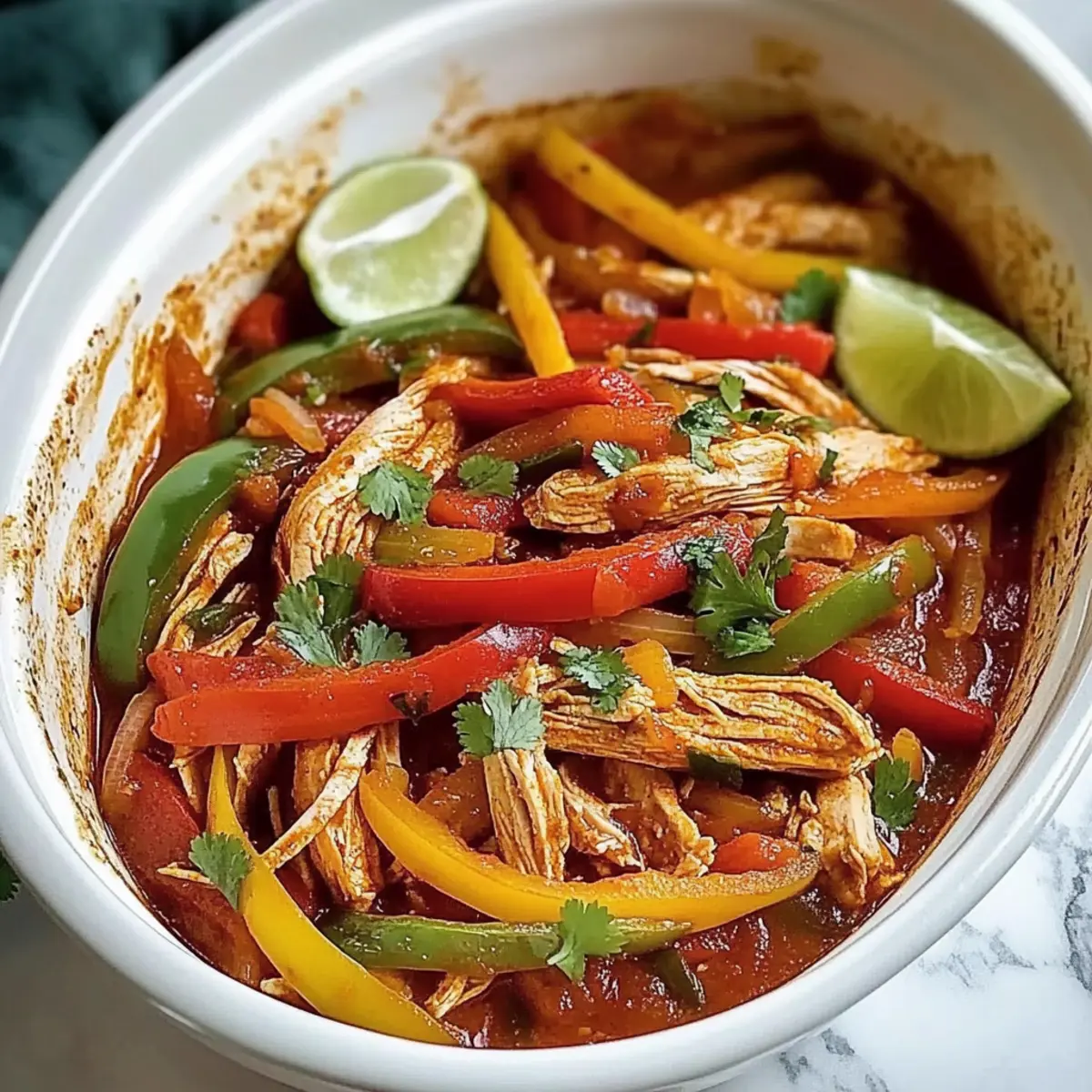 Crockpot Chicken Fajitas – Flavorful Comfort for Busy Nights