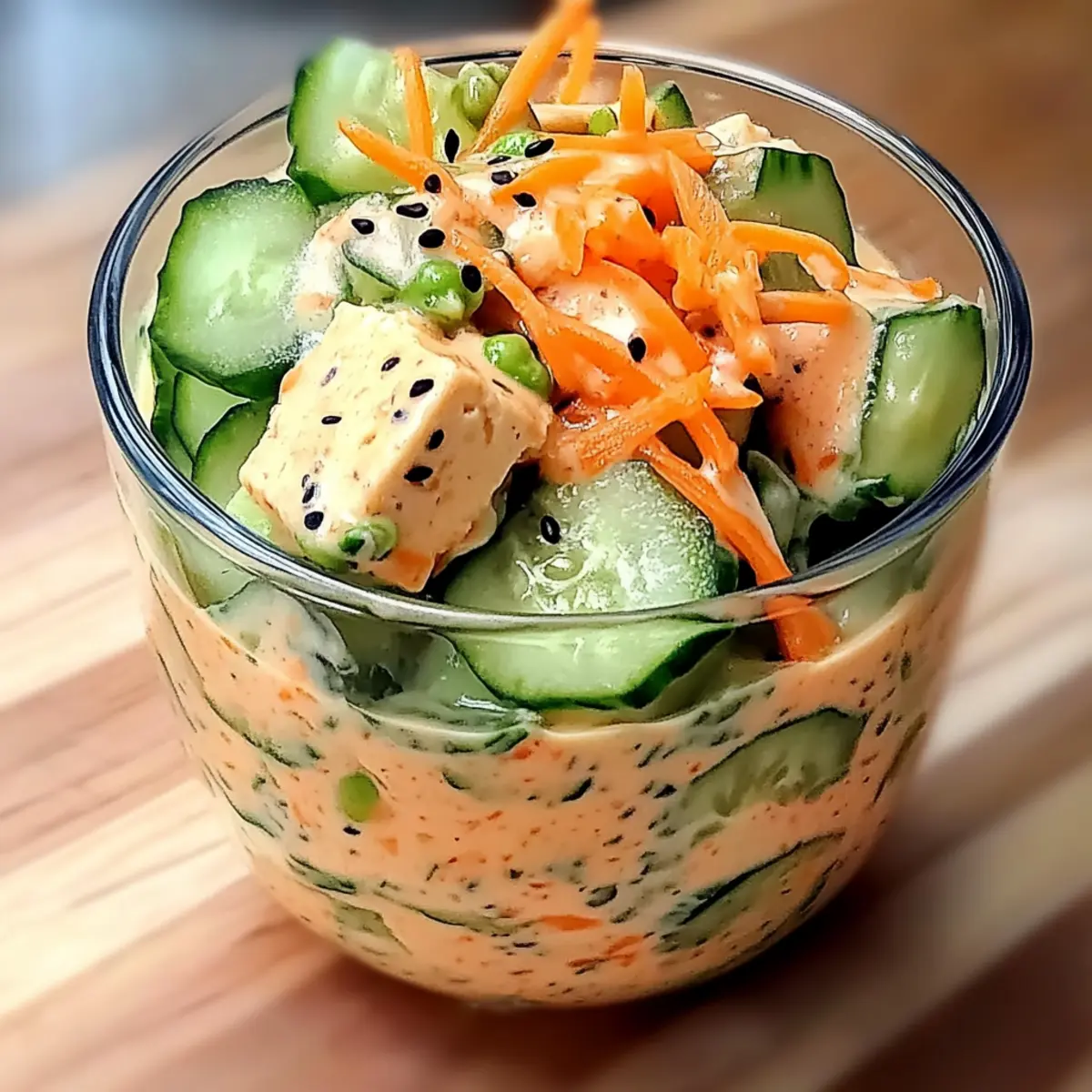 Delicious Asian Cucumber Salad Bowl: A Cool Vegan Treat