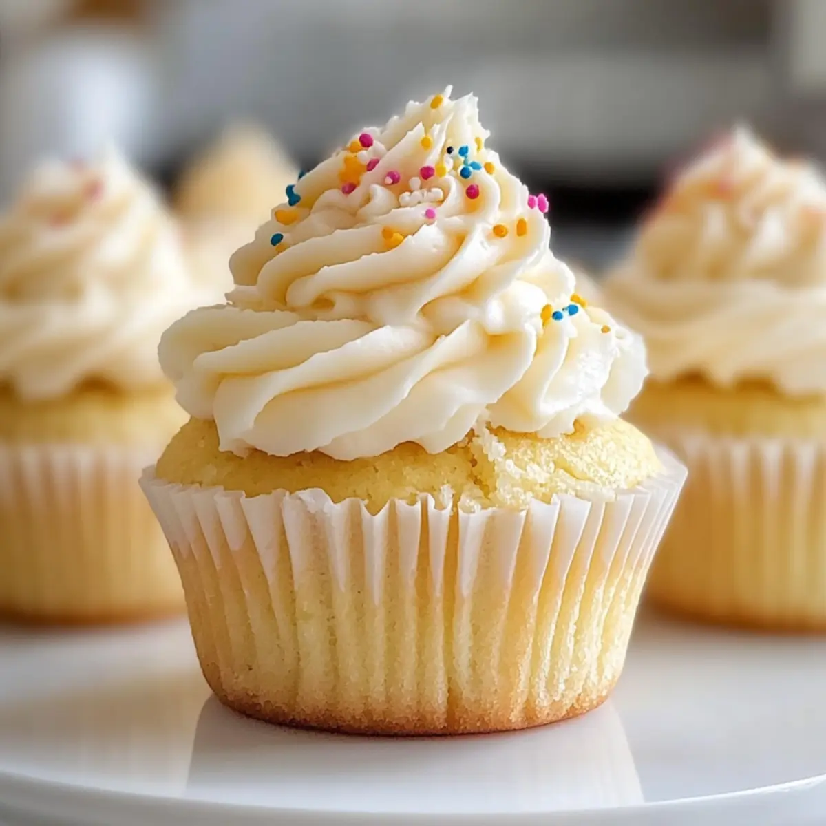 Delicious Vanilla Cupcakes That Melt in Your Mouth
