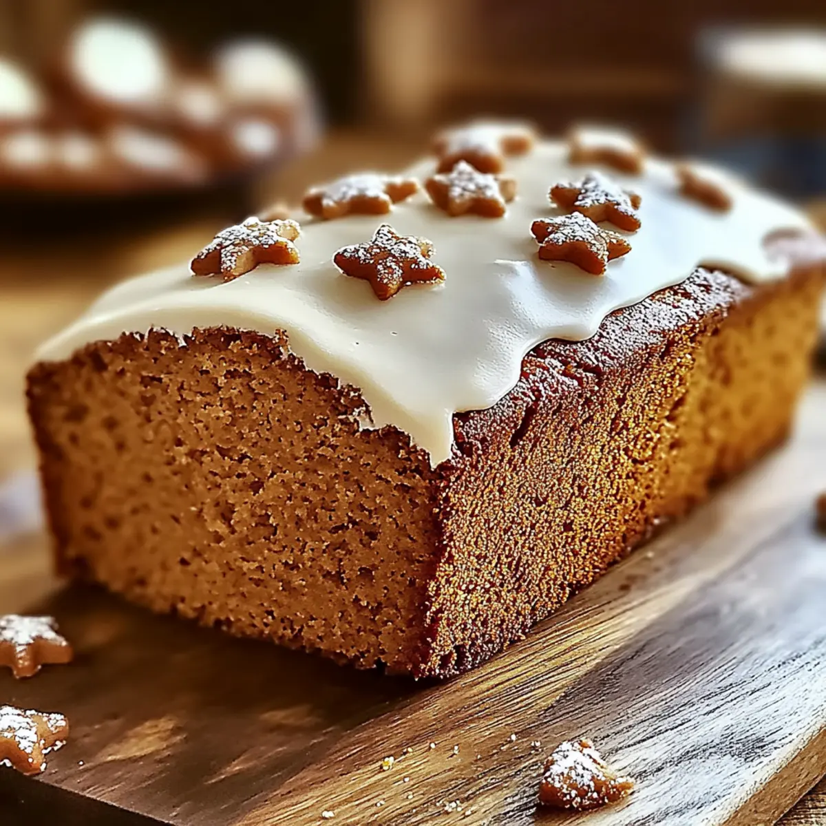Moist Gingerbread Loaf Cake for Cozy Holiday Moments