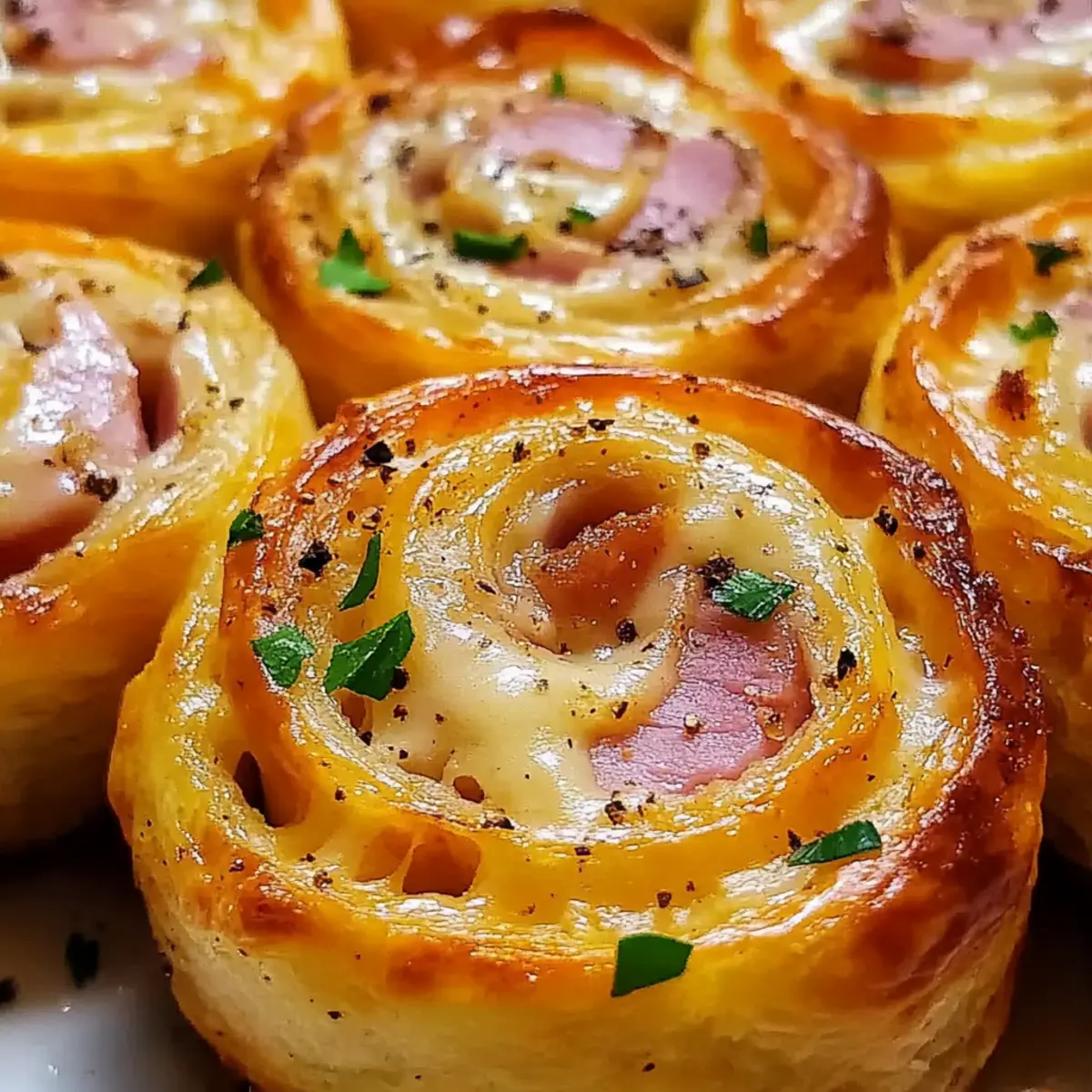 Easter Ham and Cheddar Pinwheels for Effortless Entertaining