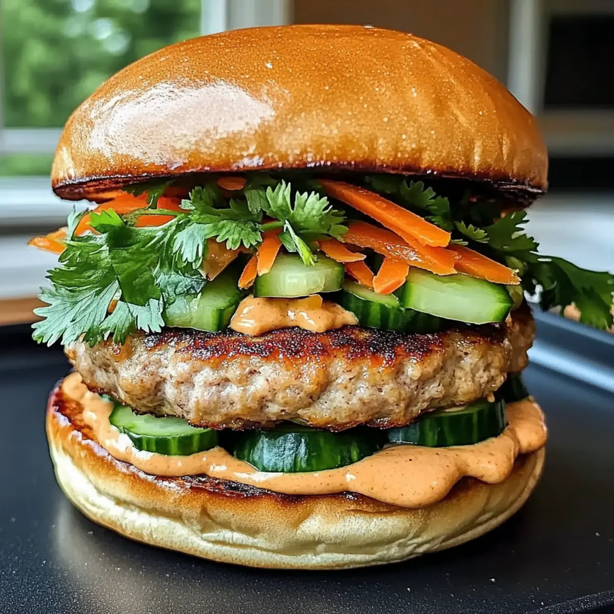 Savory Thai Peanut Turkey Burgers for Flavorful Weeknight Meals