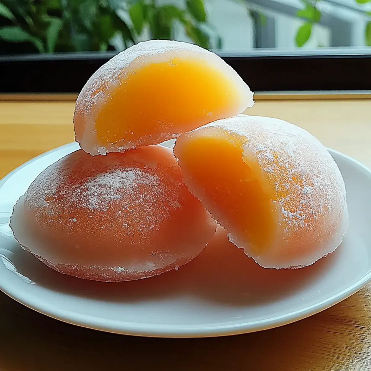 Whole Peach Mochi: Your New Favorite Summer Treat