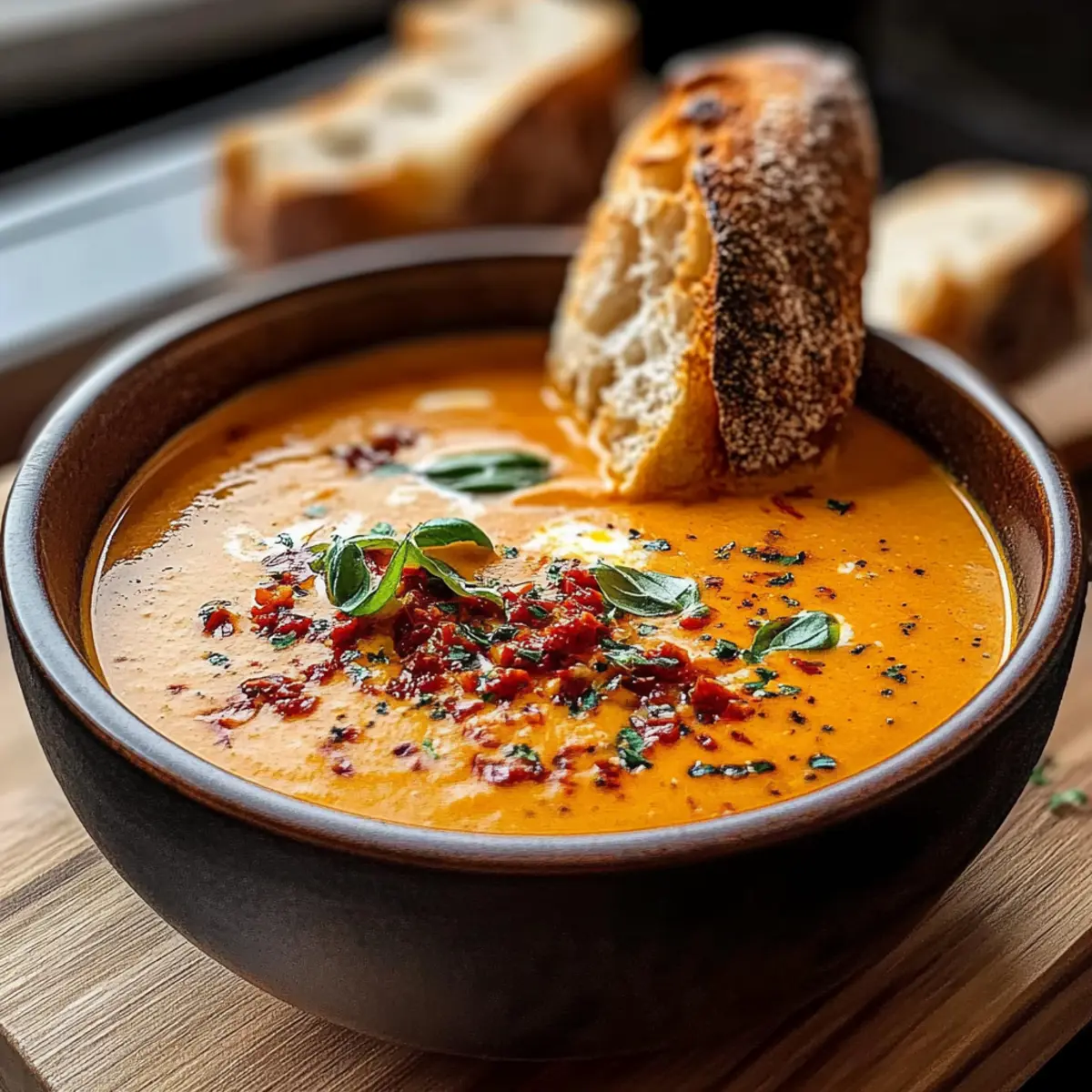 Savory Fire Roasted Tomato Soup for Cozy Nights In