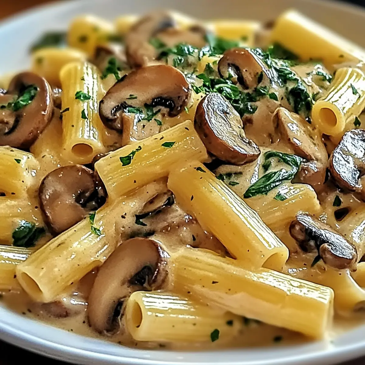 Creamy Tuscan Mushroom Pasta That Will Win Your Heart
