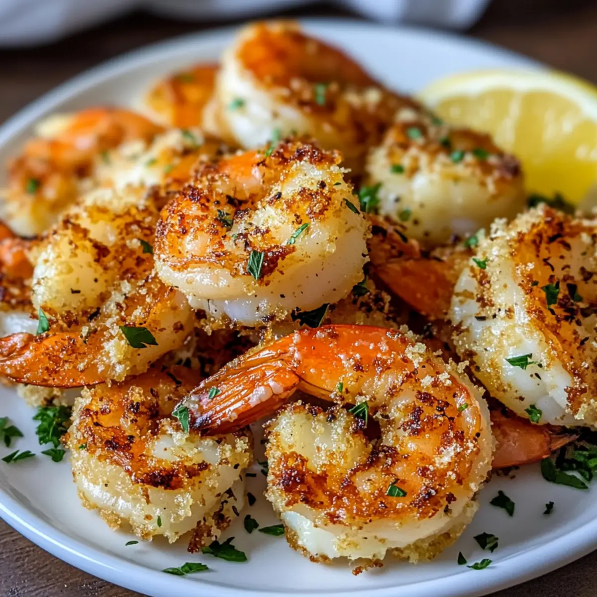 Air Fryer Garlic Parmesan Shrimp: Quick, Crispy Delight!