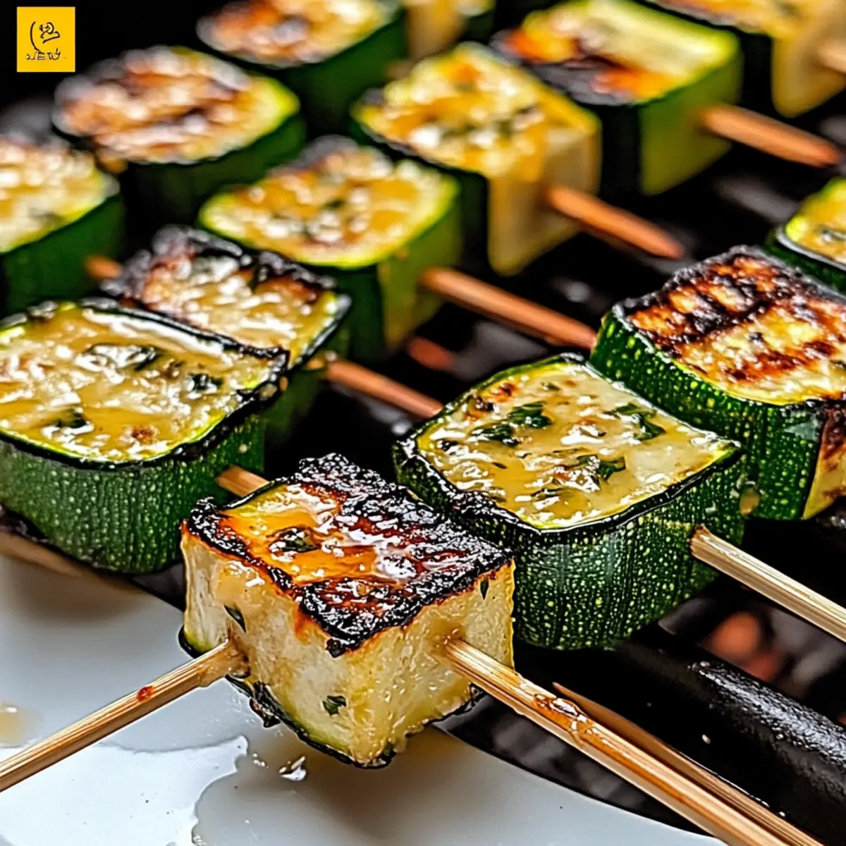 Garlic Butter Zucchini Skewers: The Perfect Grilled Delight