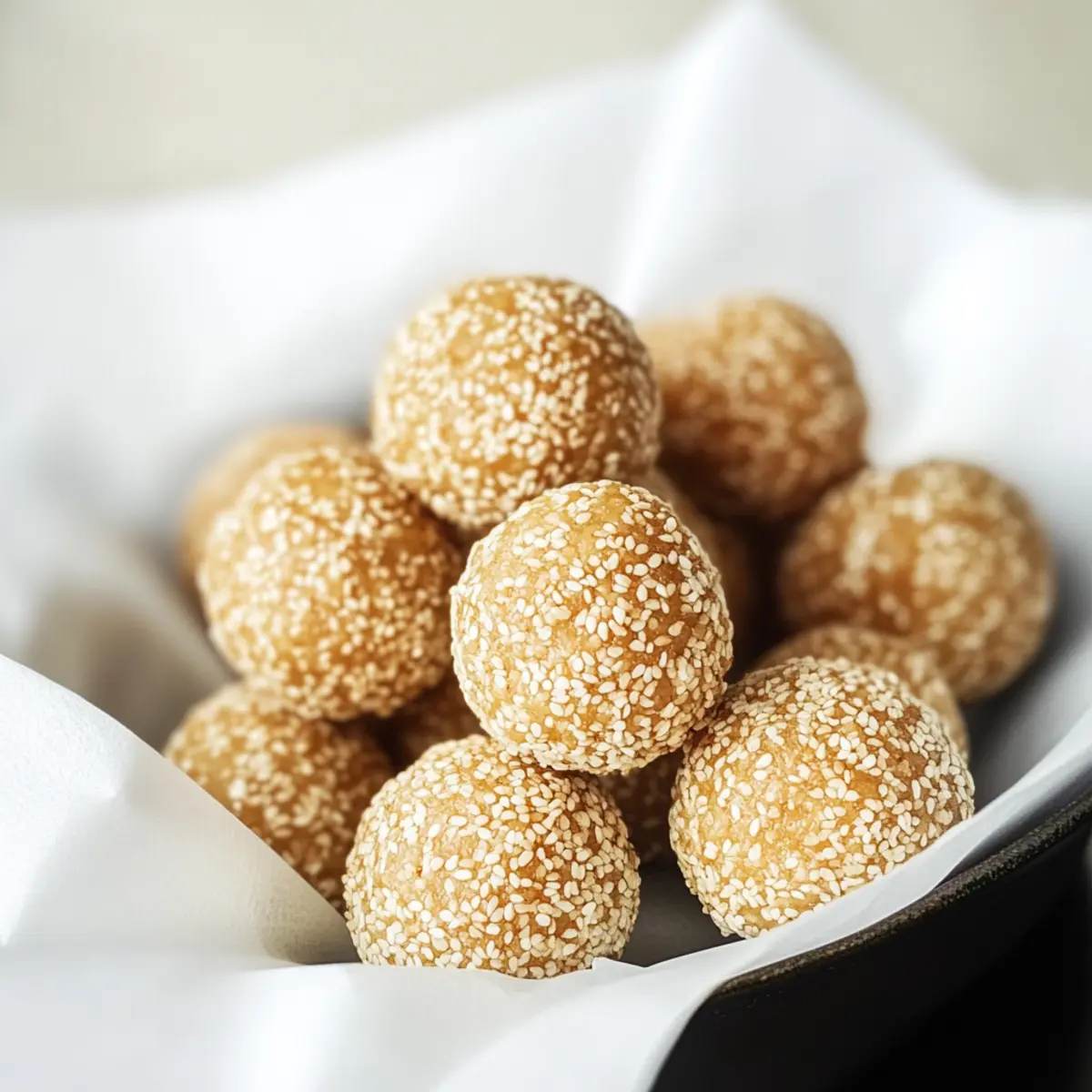 Delicious Crunchy Sesame Balls: A Homemade Treat to Love