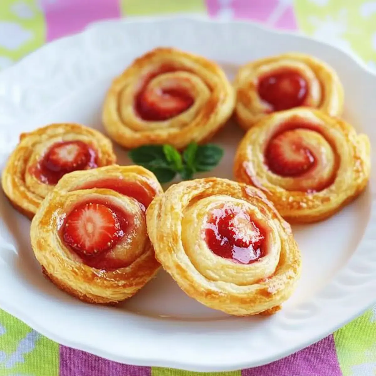 Delightful Strawberry Palmiers in Under 30 Minutes