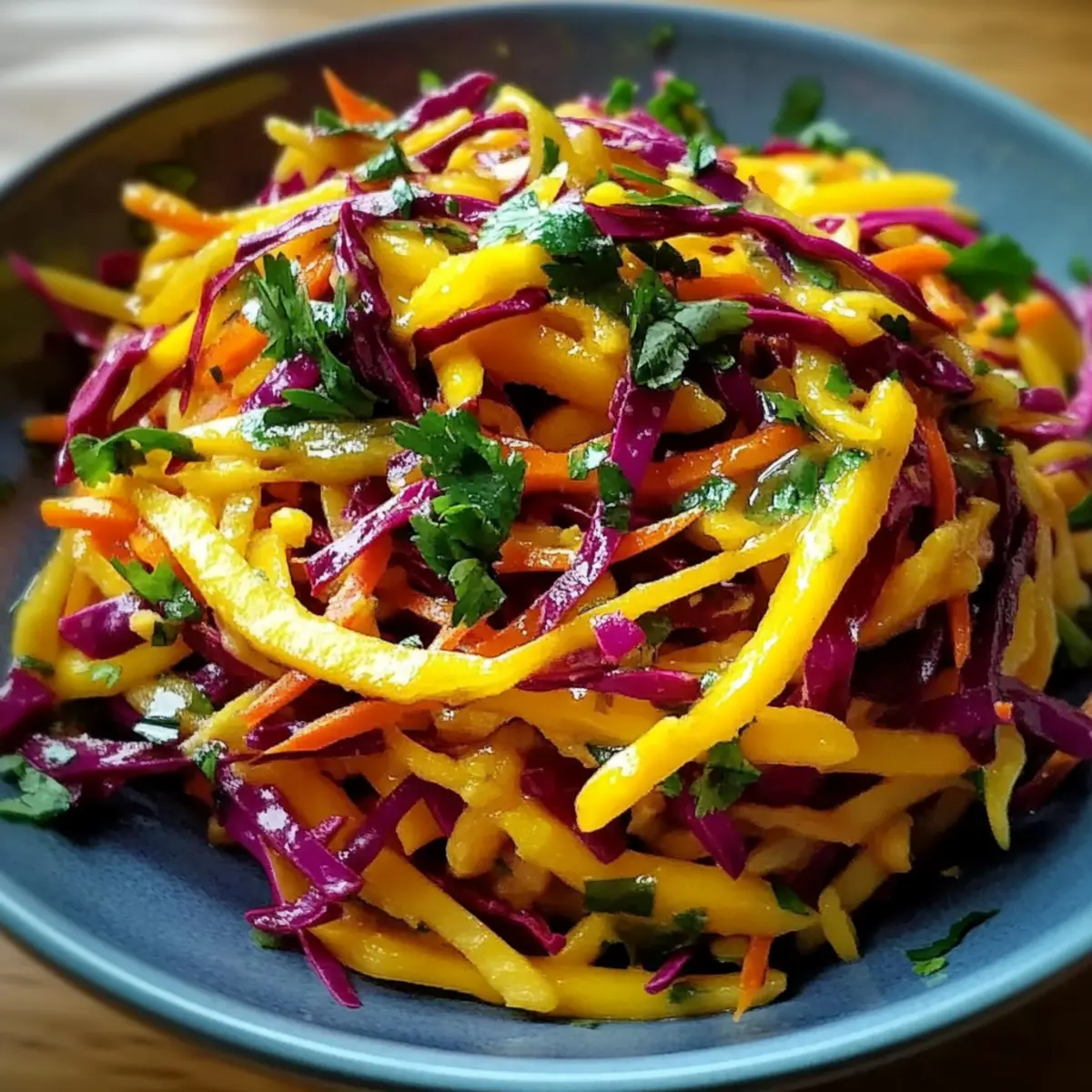 Zesty Mango Slaw That Brightens Any Meal