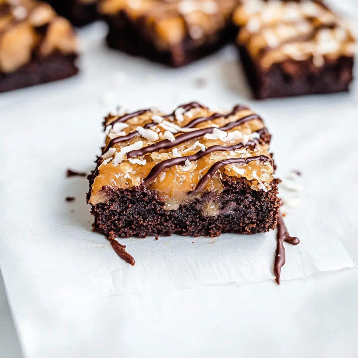 Irresistible Samoas Brownies That You'll Crave All Week