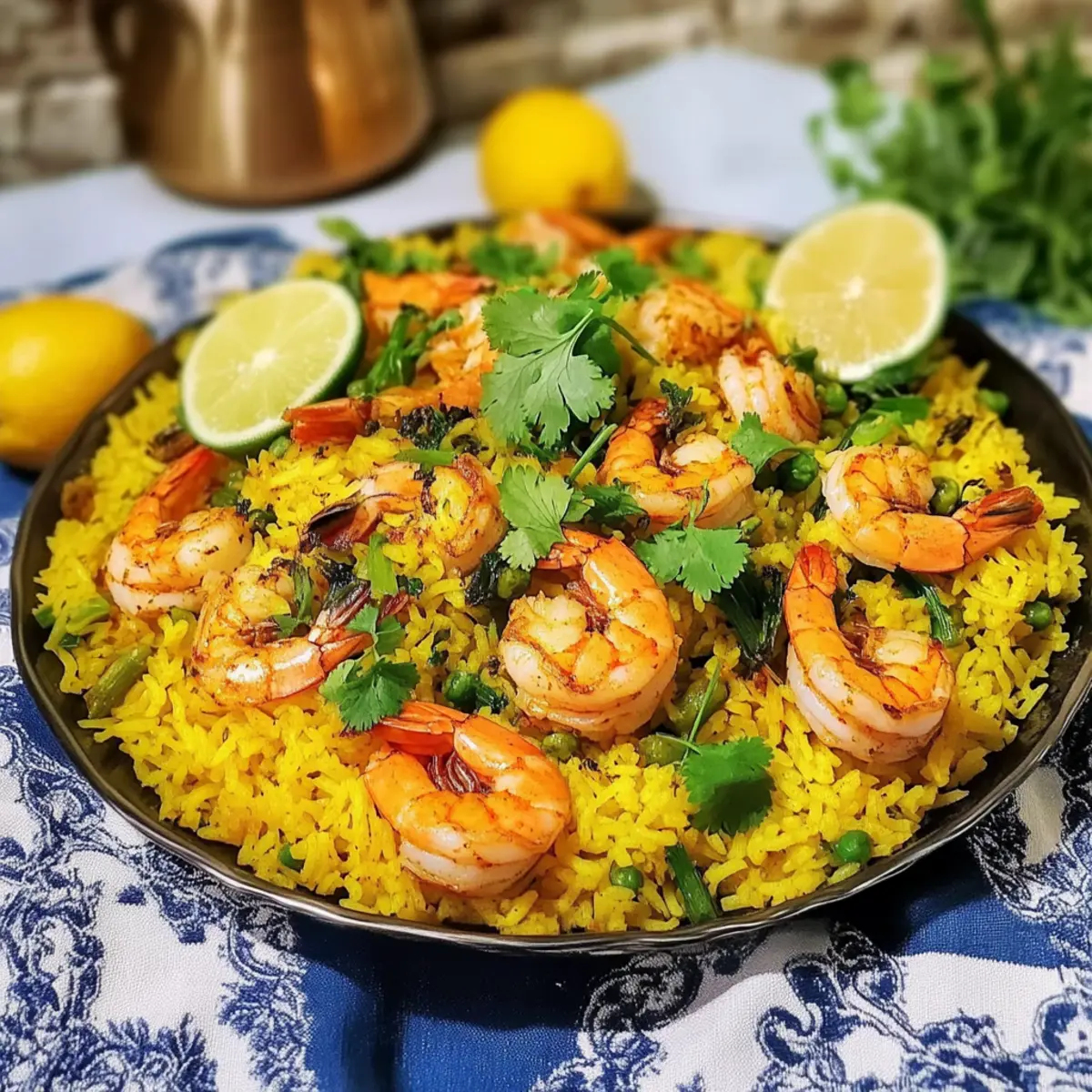 Meygoo Polo: Delightful Persian Prawn Rice with Fresh Herbs