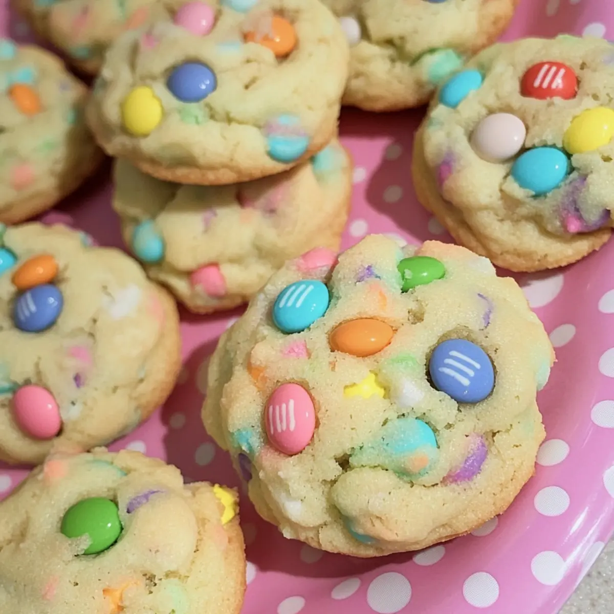 Delightful Funfetti Easter M&M Cookies for Festive Fun