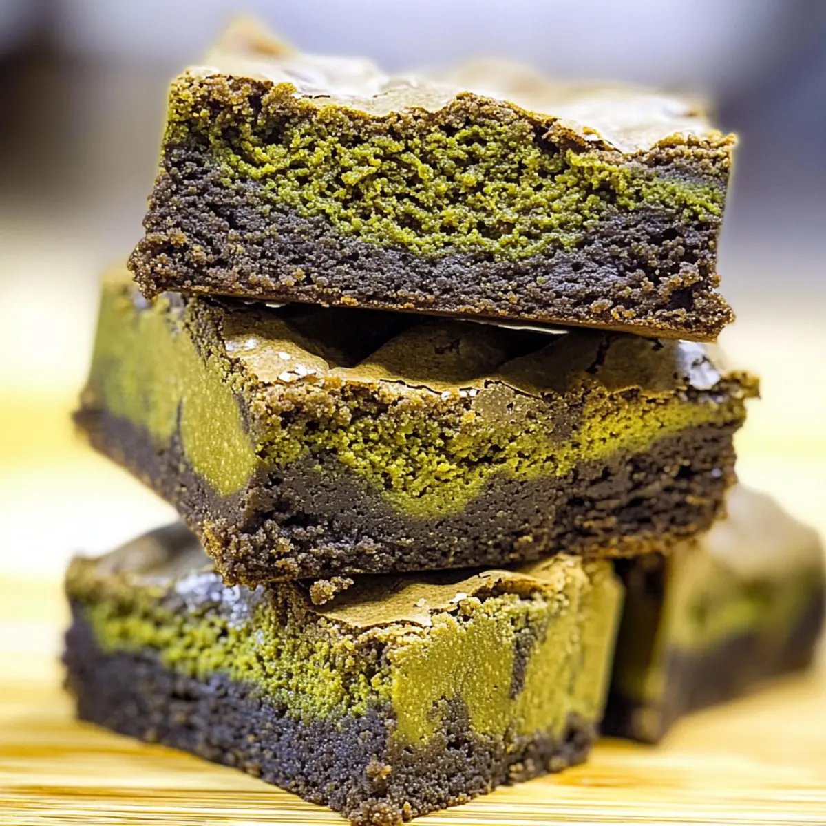 Fudgy Chocolate Matcha Brownies for an Irresistible Treat