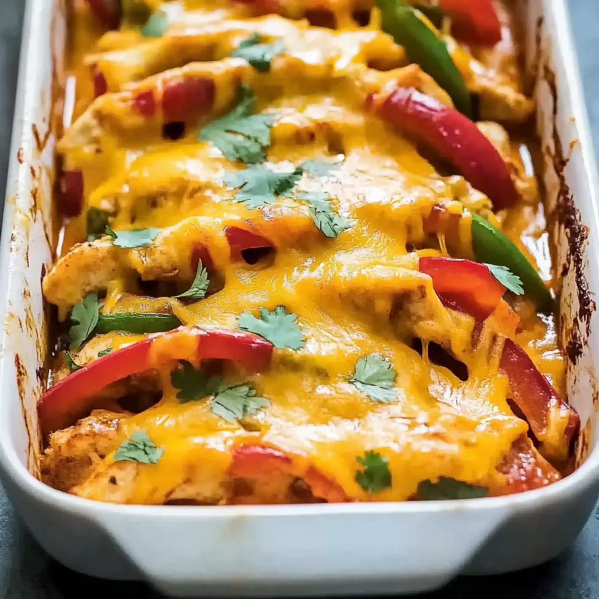 Cheesy Chicken Fajita Casserole: Comfort Food Perfection