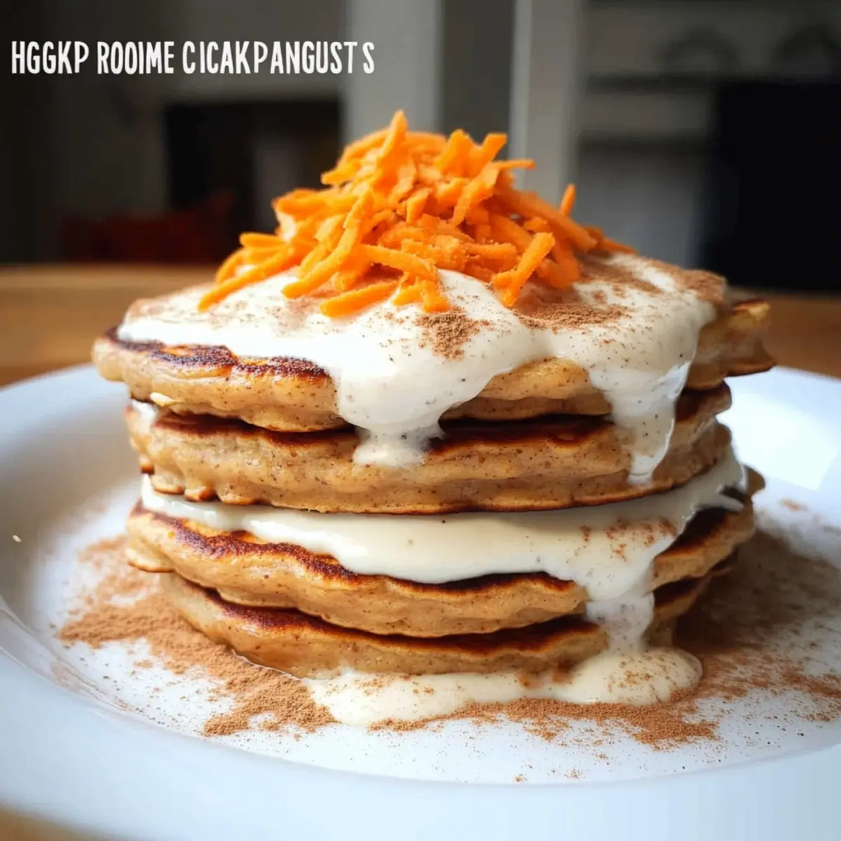 Carrot Cake Protein Pancakes for a Delicious Breakfast Boost