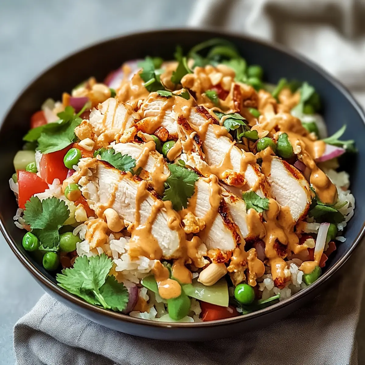 Chicken Crispy Rice Salad: A Quick Flavor-Packed Delight