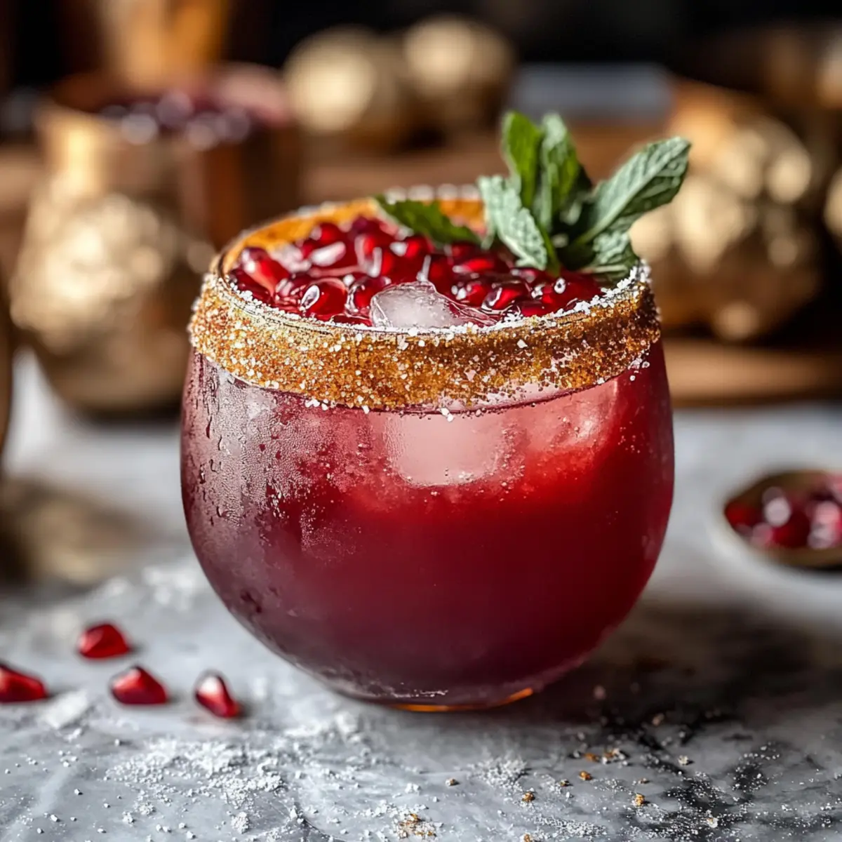 Zesty Spicy Pomegranate Ginger Paloma for Flavorful Nights